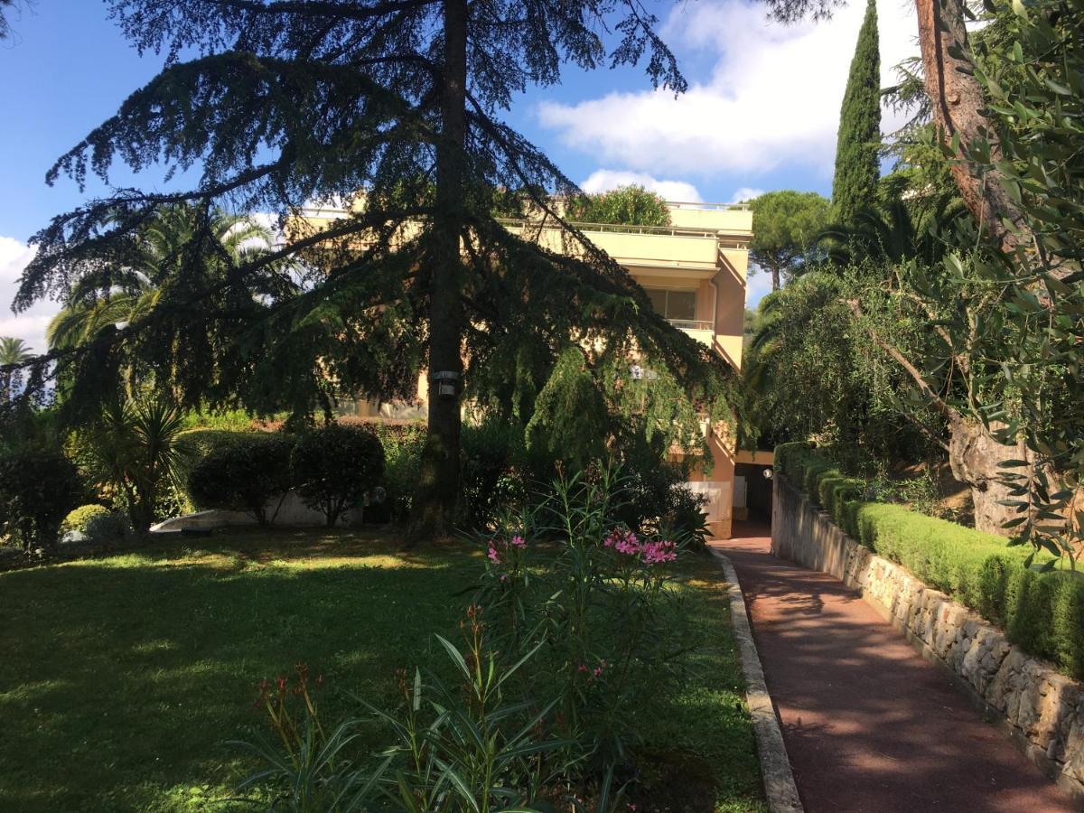 Clim Jardin Et Parking Prive -Piscine Tennis Et Park Vue Mer Grasse Buitenkant foto