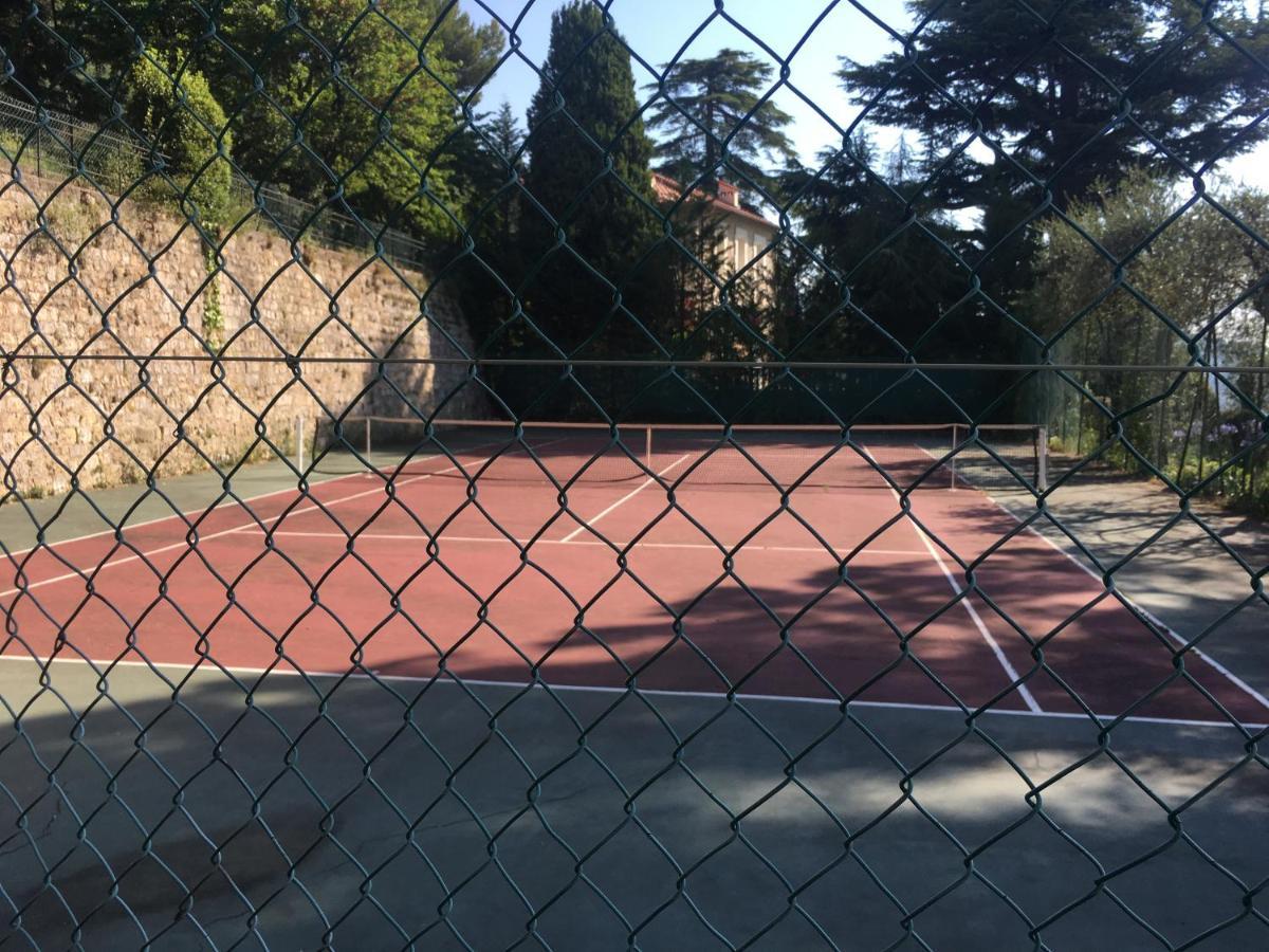 Clim Jardin Et Parking Prive -Piscine Tennis Et Park Vue Mer Grasse Buitenkant foto