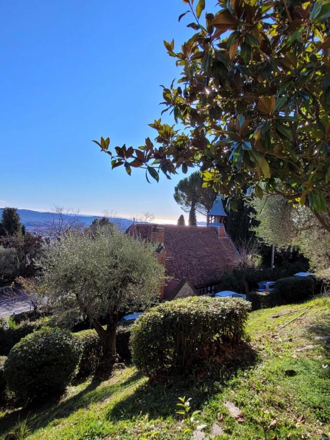 Clim Jardin Et Parking Prive -Piscine Tennis Et Park Vue Mer Grasse Buitenkant foto