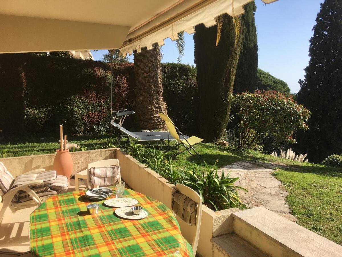 Clim Jardin Et Parking Prive -Piscine Tennis Et Park Vue Mer Grasse Buitenkant foto